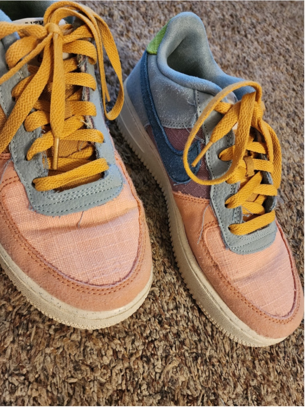 Nike Air Force 1 Low Sun Club Multi Sneakers Women's 8.5 / 7Y